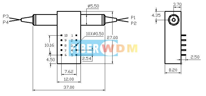 Full 2x2 Mechanical Optical Switch