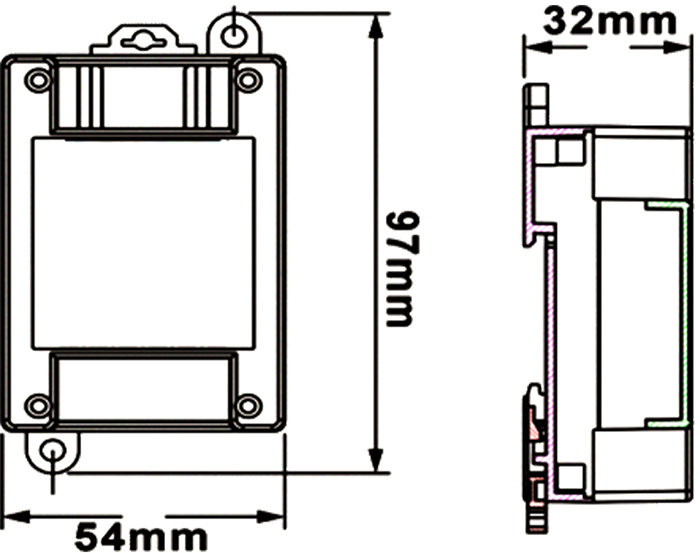 1路RS485串口服务器 