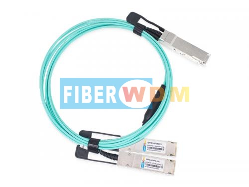 100G QSFP28 to 2x 50G QSFP28 AOC cable