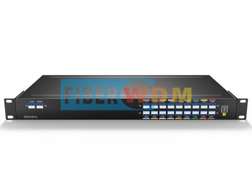 Dual Fiber 18CH 1270nm-1610nm CWDM MUX DEMUX