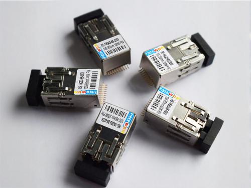 10G 850nm 300m 双纤 10PIN 表贴 全国产化 工业级 小型化光模块